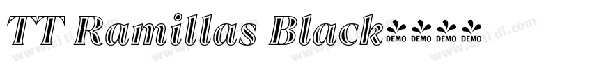 TT Ramillas Black字体转换